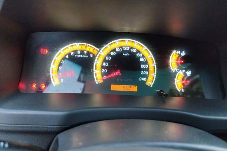 Used BYD F3 2018 1.5L Manual Elite Version Instrument Cluster