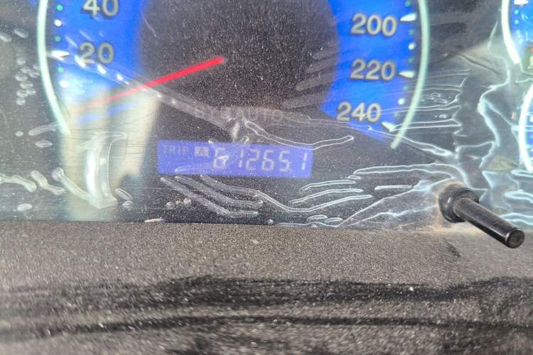 Used BYD F3 2018 1.5L Manual Classic Model Odometer Close Up
