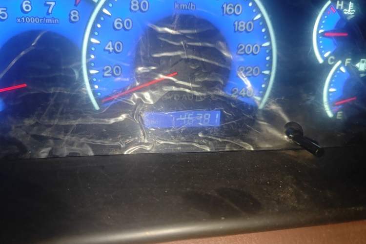 Used BYD F3 2018 1.5L Manual Classic Model Odometer Close Up