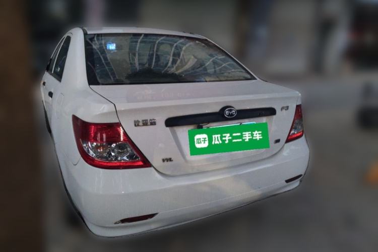 Used BYD F3 2018 1.5L Manual Classic Model Rear Left 45 Deg