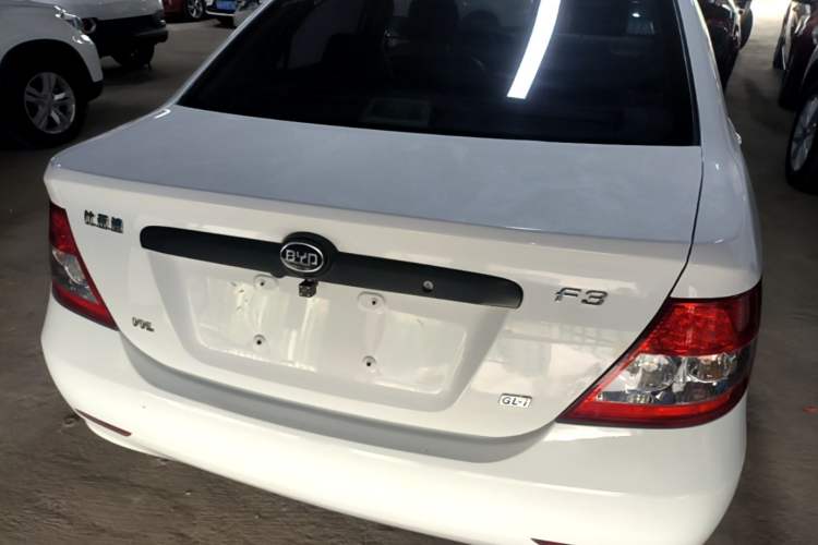 Used BYD F3 2018 1.5L Manual Classic Model Rear