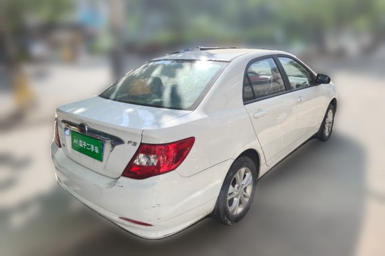 Used BYD F3 2018 1.5L Manual Elite Version Rear Right 45 Deg