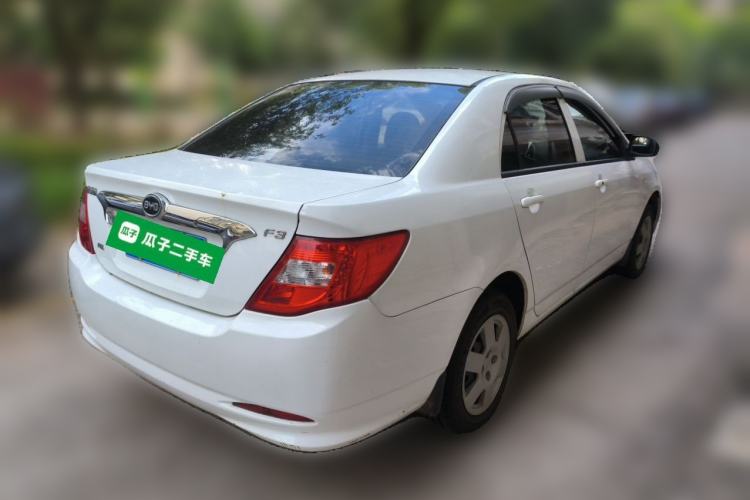 Used BYD F3 2018 1.5L Manual Fashion Model Rear Right 45 Deg
