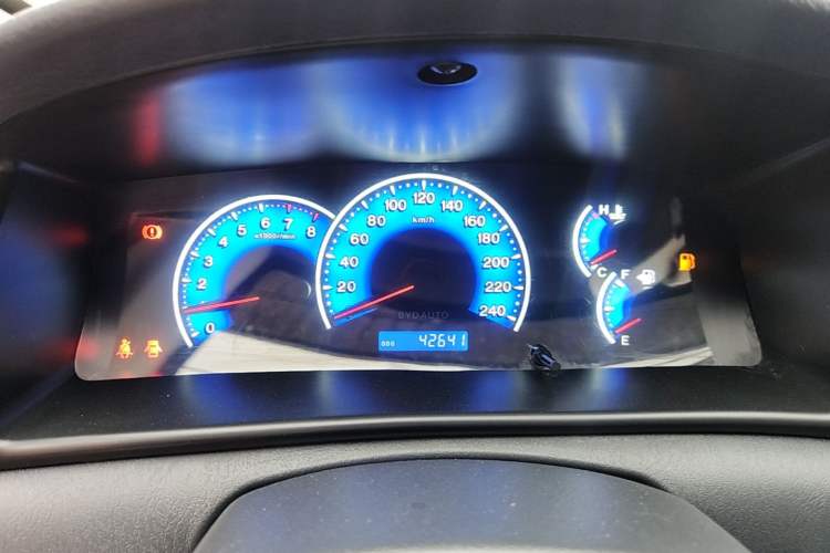 Used BYD F3 2020 1.5L Manual Classic Trim Instrument Cluster