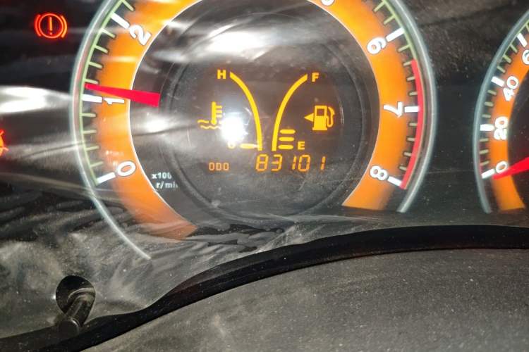 Used BYD F3 2020 1.5L Manual Luxury Edition Odometer Close Up