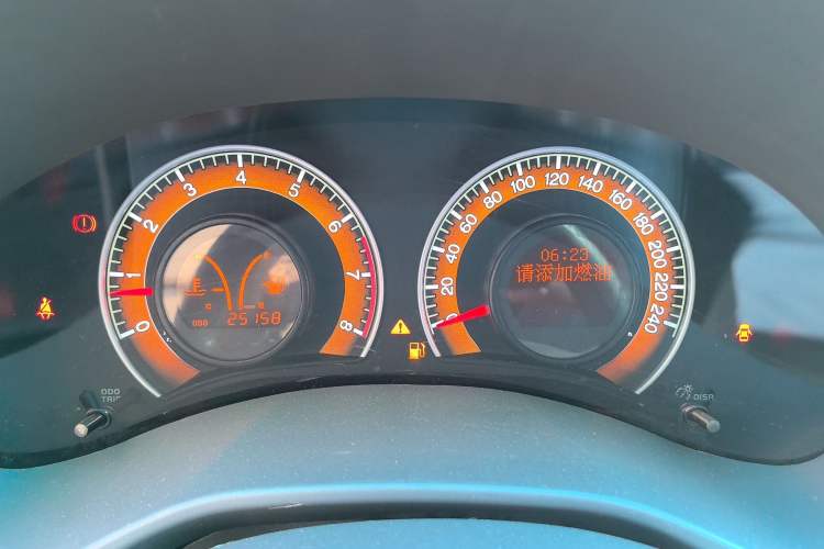 Used BYD F3 2020 1.5L Manual Luxury Edition Odometer Close Up