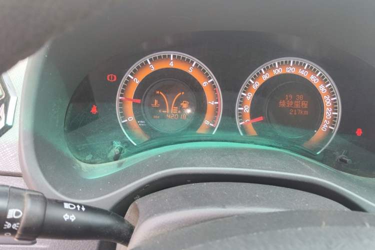 Used BYD F3 2020 1.5L Manual Value Edition Odometer Close Up