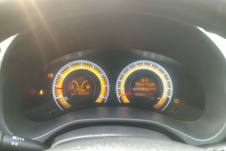 Used BYD F3 2020 1.5L Manual Value Edition Odometer Close Up