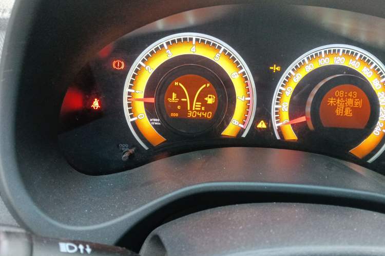 Used BYD F3 2020 1.5L Manual Luxury Edition Odometer Close Up