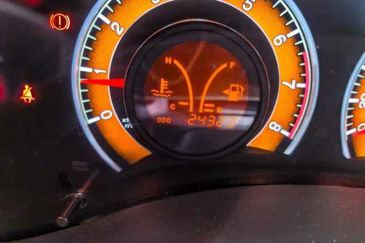 Used BYD F3 2020 1.5L Manual Luxury Edition Odometer Close Up