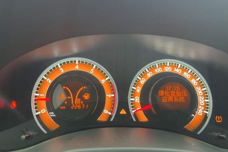 Used BYD F3 2020 1.5L Manual Luxury Edition Odometer Close Up