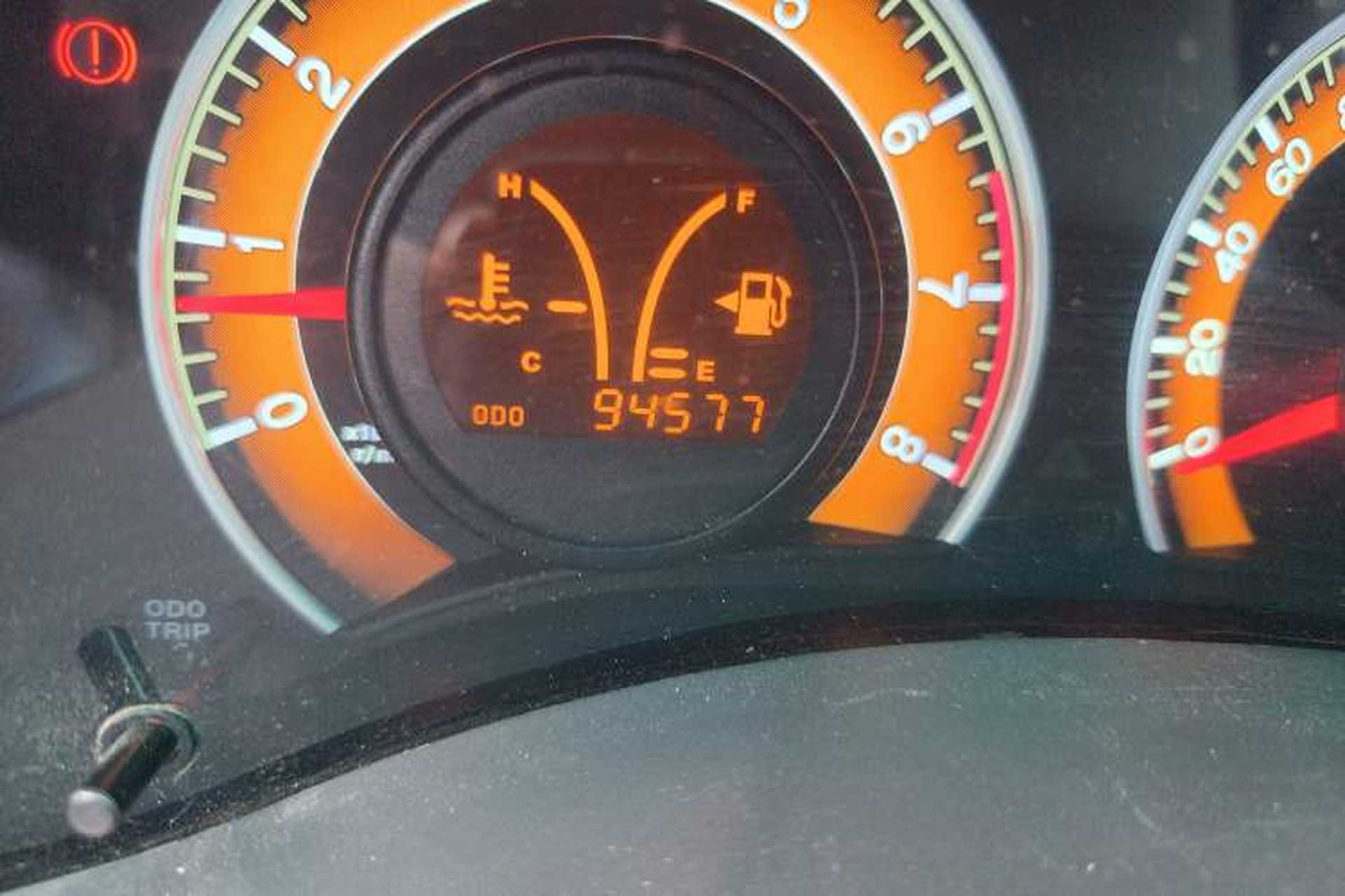 Used BYD F3 2020 1.5L Manual Value Edition Odometer Close Up