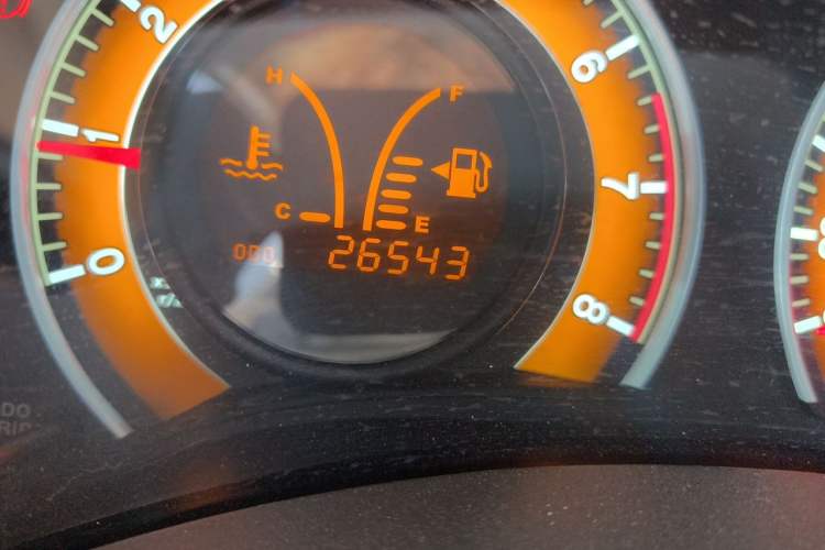 Used BYD F3 2020 1.5L Manual Value Edition Odometer Close Up