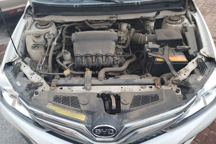 Used BYD F3 2020 1.5L Manual Luxury Edition Engine Bay