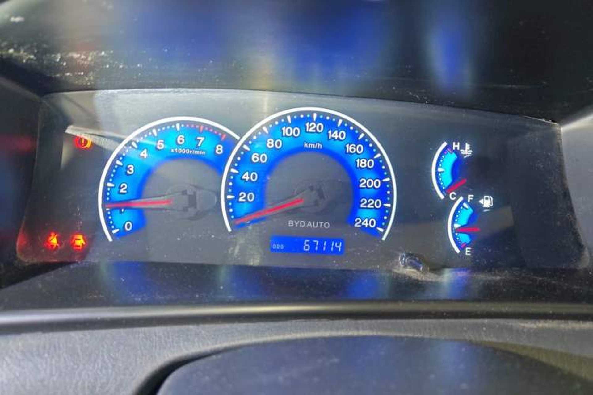 Used BYD F3 2020 1.5L Manual Classic Trim Instrument Cluster