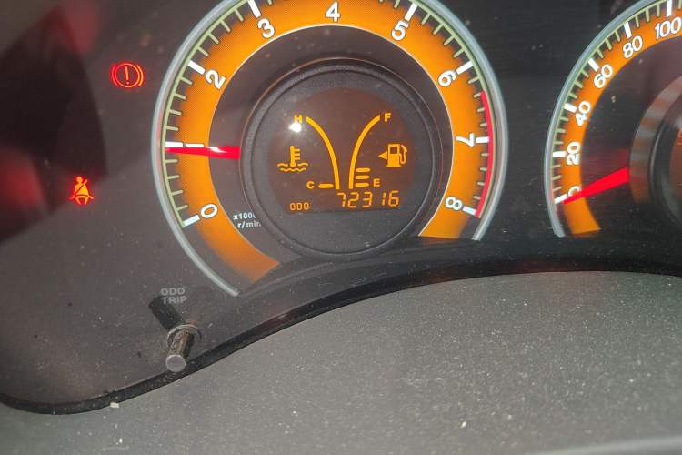 Used BYD F3 2020 1.5L Manual Luxury Edition Odometer Close Up
