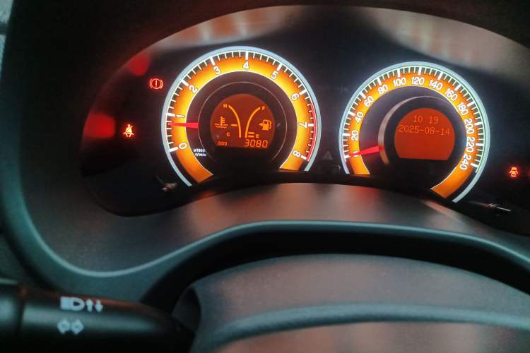 Used BYD F3 2020 1.5L Manual Value Edition Odometer Close Up