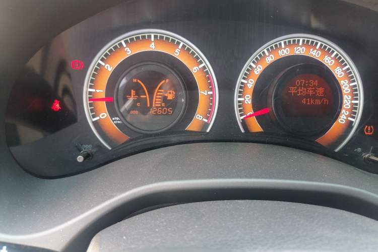 Used BYD F3 2020 1.5L Manual Value Edition Odometer Close Up