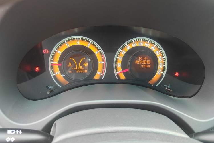 Used BYD F3 2020 1.5L Manual Luxury Edition Odometer Close Up