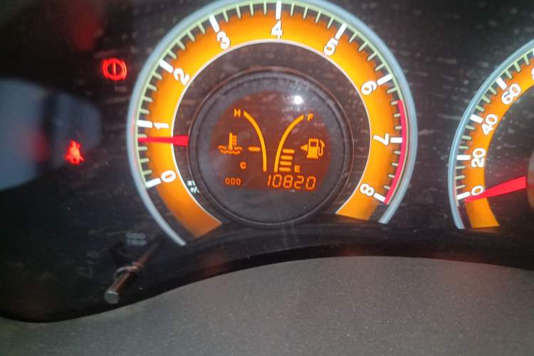 Used BYD F3 2020 1.5L Manual Luxury Edition Odometer Close Up