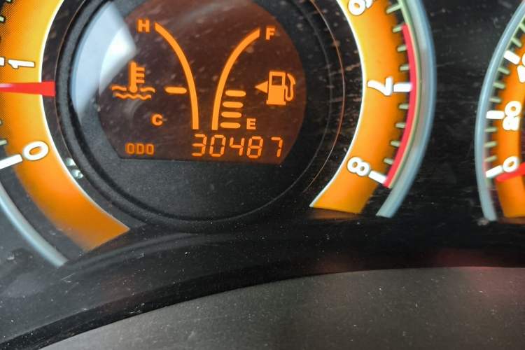 Used BYD F3 2020 1.5L Manual Value Edition Odometer Close Up