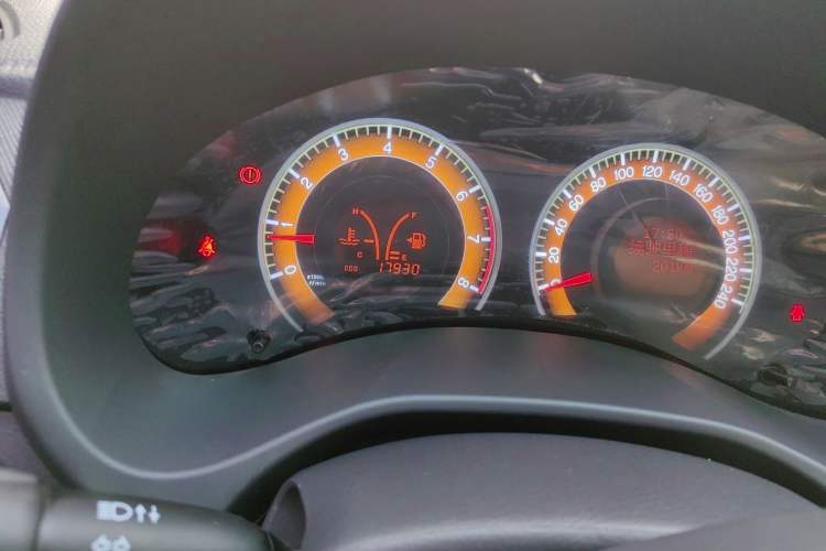 Used BYD F3 2020 1.5L Manual Value Edition Odometer Close Up