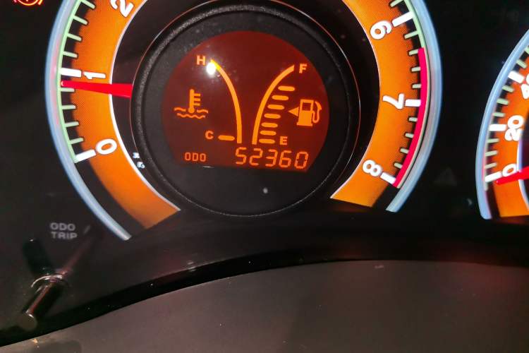 Used BYD F3 2020 1.5L Manual Value Edition Odometer Close Up