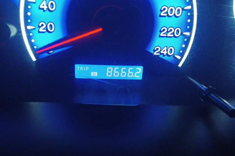 Used BYD F3 2020 1.5L Manual Classic Trim Odometer Close Up