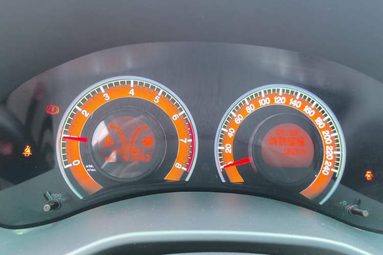 Used BYD F3 2020 1.5L Manual Luxury Edition Odometer Close Up