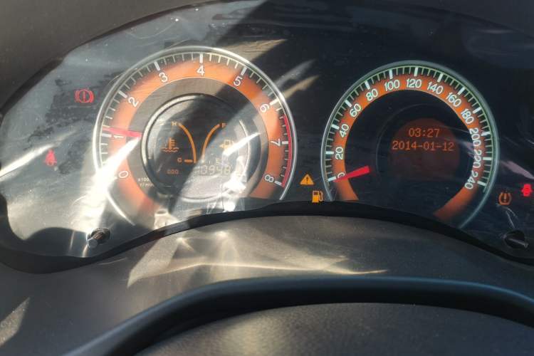 Used BYD F3 2020 1.5L Manual Value Edition Odometer Close Up