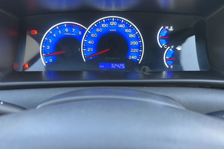 Used BYD F3 2020 1.5L Manual Classic Trim Odometer Close Up