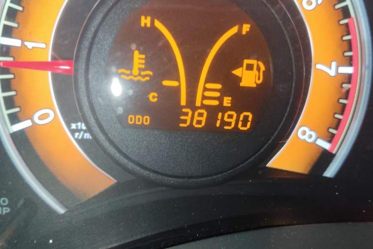 Used BYD F3 2020 1.5L Manual Value Edition Odometer Close Up