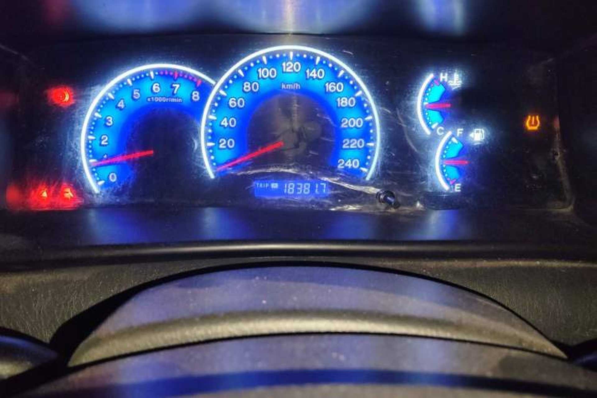 Used BYD F3 2020 1.5L Manual Classic Trim Odometer Close Up