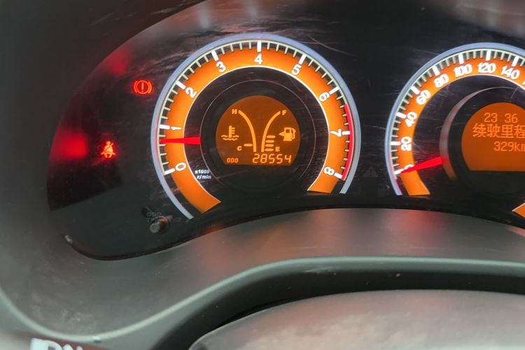Used BYD F3 2020 1.5L Manual Value Edition Odometer Close Up