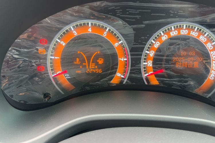 Used BYD F3 2020 1.5L Manual Value Edition Odometer Close Up