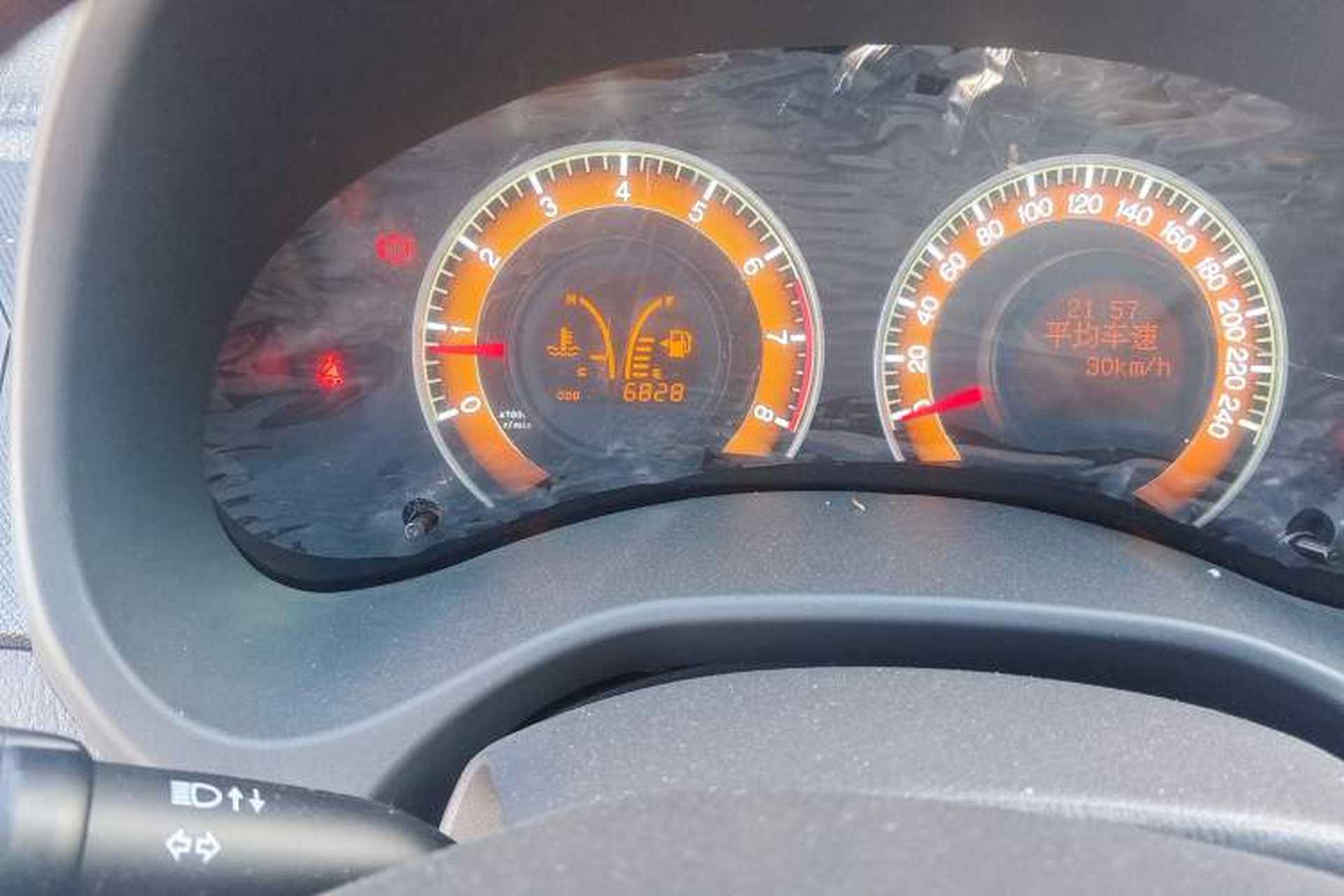 Used BYD F3 2020 1.5L Manual Value Edition Odometer Close Up