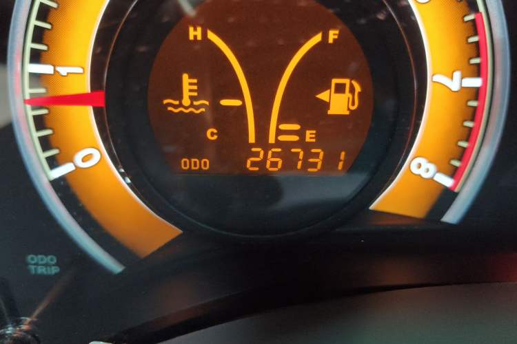 Used BYD F3 2020 1.5L Manual Luxury Edition Odometer Close Up