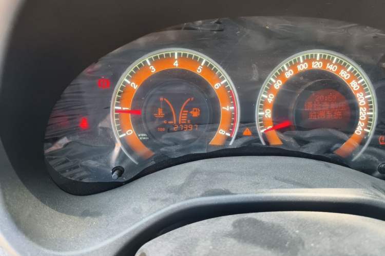 Used BYD F3 2020 1.5L Manual Value Edition Odometer Close Up