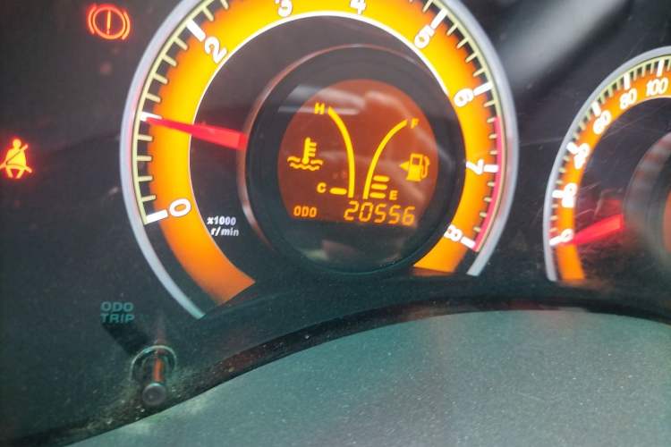Used BYD F3 2020 1.5L Manual Value Edition Odometer Close Up