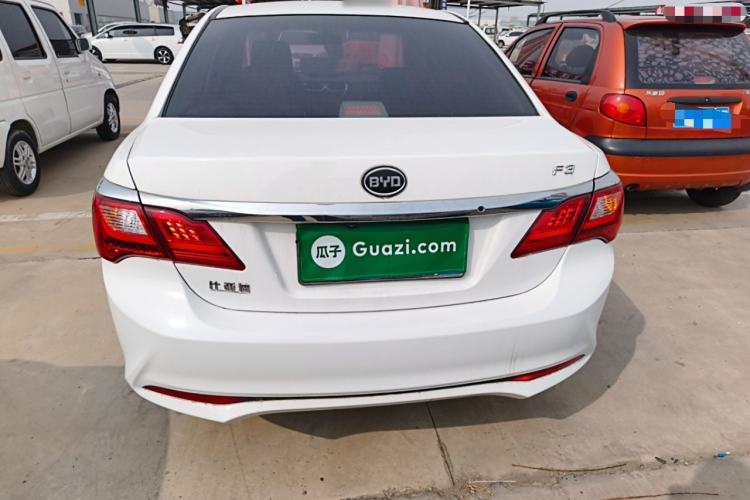 Used BYD F3 2020 1.5L Manual Value Edition Rear
