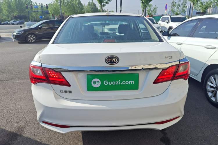 Used BYD F3 2020 1.5L Manual Value Edition Rear