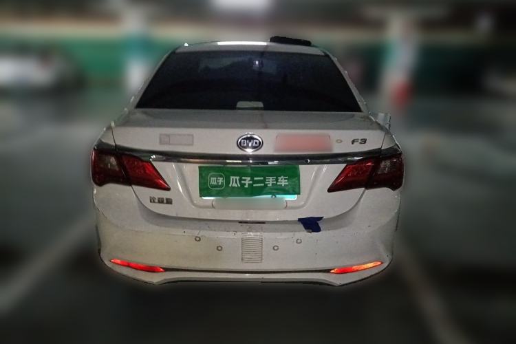 Used BYD F3 2020 1.5L Manual Value Edition Rear