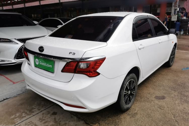 Used BYD F3 2020 1.5L Manual Luxury Edition Rear Right 45 Deg