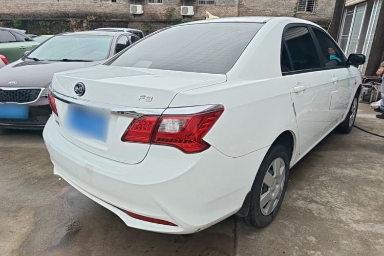 Used BYD F3 2020 1.5L Manual Value Edition Rear Right 45 Deg