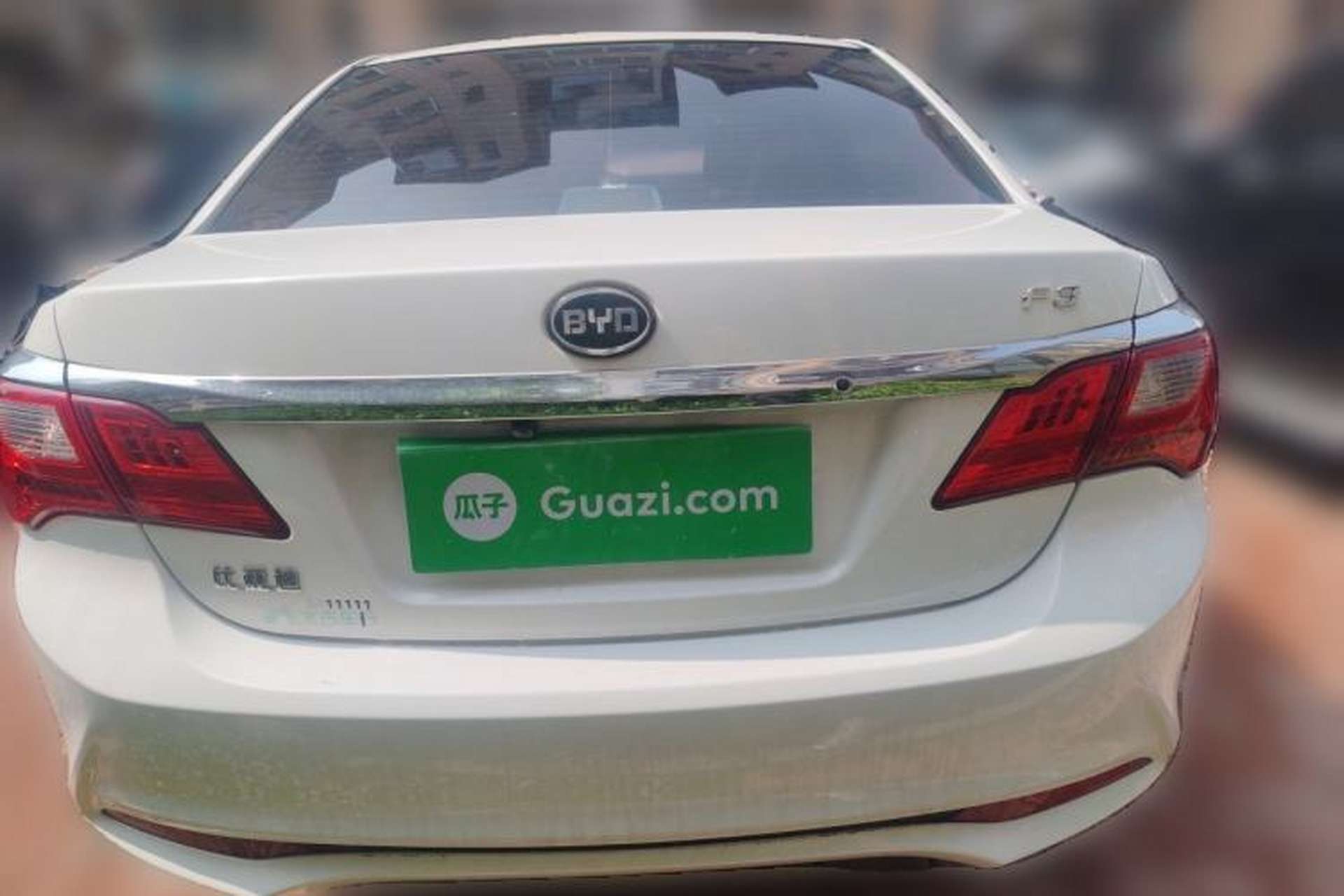 Used BYD F3 2020 1.5L Manual Luxury Edition Rear