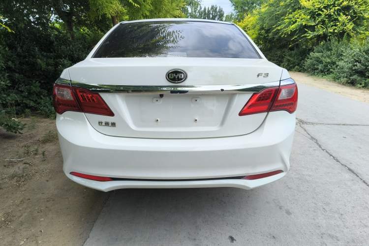 Used BYD F3 2020 1.5L Manual Value Edition Rear