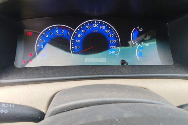 Used BYD F3R 2011 1.5L Comfort Version Odometer Close Up