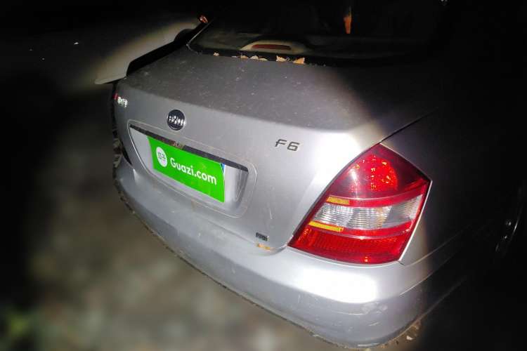 Used BYD F6 2009 New Wealth Edition 2.0L Manual Comfort Model Rear