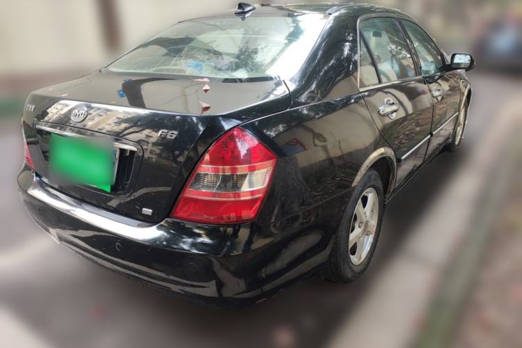 Used BYD F6 2010 Golden Edition 2.0L Manual Luxury Model Rear Right 45 Deg