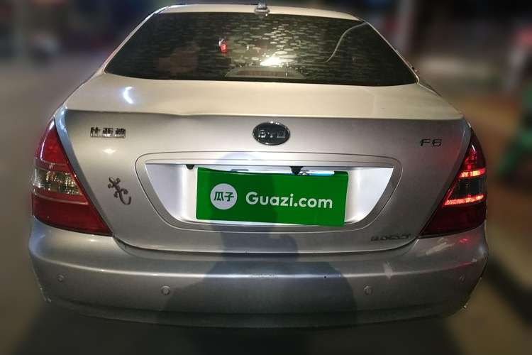 Used BYD F6 2011 Golden Edition 2.0L CVT Deluxe Model Rear